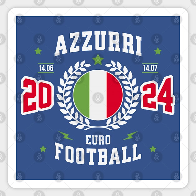 Azzurri 2024 Ultimate Fan Sticker by Kicosh
